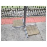 Cantilever Patio Umbrella with Crank -  Canopy