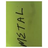 Ornate Cast Iron Garden Table Base Pedestal - White Pair