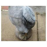 Pelican Garden Statue - Weathered Grey Pelican Sculpture for Outdoor Decor