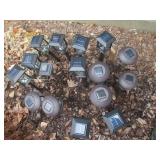 Solar-Powered Outdoor Garden Lights - Lantern-Style & Round Dome Stakes