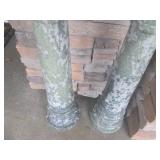 Stone Balusters Pair - Marble or Granite -