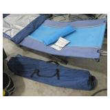 Blue Hammock with Stand - Portable Outdoor Lounge