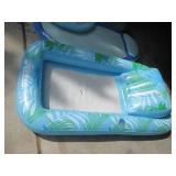 SwimWays Spring Float Pool Lounger - Palm Leaf Mesh Pool Lounger - Pop-Up Baby Tent