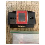 Poker Chip Set with Automatic Card Shuffler - Wood Case & Assorted Casino Chips