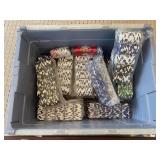 Poker Chip Set with Automatic Card Shuffler - Wood Case & Assorted Casino Chips