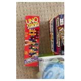 MindTrap UNO Stacko Scattergories Say Anything Sequence Farkle - Family Board Games Lot