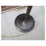 Tiffany-Style Stained Glass Floor Lamp with Cone Shade