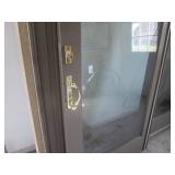 Arch-Top Glass French Door Set with Transom - 6 ft 8 in Wide, Low-E Glass