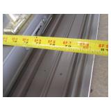 Arch-Top Glass French Door Set with Transom - 6 ft 8 in Wide, Low-E Glass