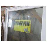 Lot of 9 Marvin Clad Ultimate Insert Double Hung Window - 28-1/4 x 73-1/2 in - White Interior, NFRC Rated
