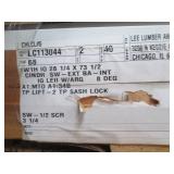 Lot of 9 Marvin Clad Ultimate Insert Double Hung Window - 28-1/4 x 73-1/2 in - White Interior, NFRC Rated