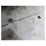 Okuma EVX Graphite Musky Rod with Penn Spinning Reel & Hair Jig