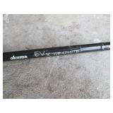 Okuma EVX Graphite Musky Rod with Penn Spinning Reel & Hair Jig