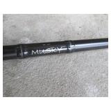 Okuma EVX Graphite Musky Rod with Penn Spinning Reel & Hair Jig