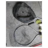 Frabill Landing Nets with Handles & Cleaning Brush - Fishing Gear Set