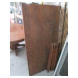 Wood Table with detached legs 32x60 Inches