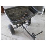 Agri-Fab Broadcast Spreader Model 125 - Tow-Behind Lawn Fertilizer Spreader