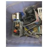 Assorted Zinc-Plated Hardware - Nuts, Bolts, Washers & Chain