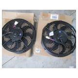 GE 12in Industrial Fans (Lot of 2)