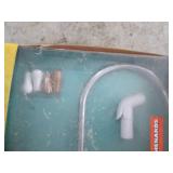 Menards Kitchen Faucet - Chrome Gooseneck with Spray