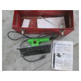 DEMAND Groove Jet - Handheld Groove Cutter with Red Case & Instructions