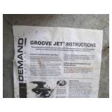 DEMAND Groove Jet - Handheld Groove Cutter with Red Case & Instructions