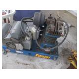 Emglo Gas-Powered Air Compressor Belt-Driven Blue Frame