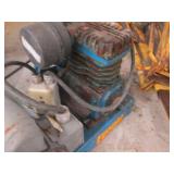 Emglo Gas-Powered Air Compressor Belt-Driven Blue Frame