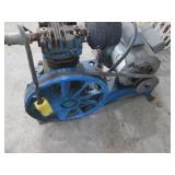 Emglo Gas-Powered Air Compressor Belt-Driven Blue Frame