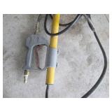 Extendable Sprayer Wand with Pistol-Grip Gun and Hose - Yellow