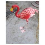 Pink Flamingo Lawn Ornament Outdoor Yard Decor