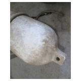 2 Large plastic buoys