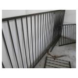 Black Iron Stair Railings - Twisted Balusters (Lot of 3)