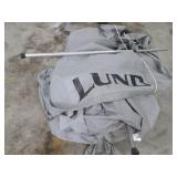 Lund Boat Cover With Metal Supports