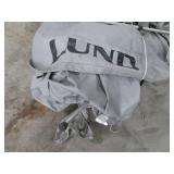 Lund Boat Cover With Metal Supports