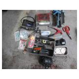 Milton Battery Charger & Maintainer & Mini-Mill Chain Saw Attachment Power Tools Lot
