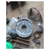 Automotive Drum Brake Components & Hardware - Wheel Hub, Backing Plate, Lenses