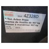Dayton 4Z328D 1-Ton Arbor Press