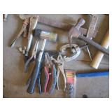Frame Clamps & Pliers - Rusty Metalworking Hand Tools