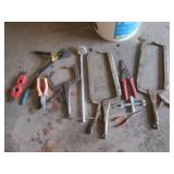 Frame Clamps & Pliers - Rusty Metalworking Hand Tools
