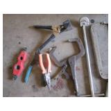 Frame Clamps & Pliers - Rusty Metalworking Hand Tools