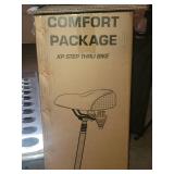 Lectric XP Step-Thru Electric Bike with Front Basket, Comfort Package hitch mount car carrier