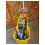 Rubbermaid Mop Bucket with Wringer - Yellow Commercial Kit