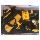 DeWALT DCF826 18V Cordless Impact Driver Kit - 2 XRP Li-Ion Batteries & Charger in Bag