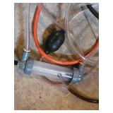 Oil Transfer Pump Kit with Funnels, Tubing & Adapters