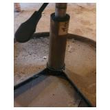 Goodyear Round Rolling Mechanics Shop stool with Automotive Advertising