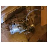 Instrument Cluster with Speedometer & Carburetor Engine Components - Auto Parts