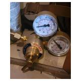 Dual Oxygen Cylinder System with Regulators, Gauges & Hoses