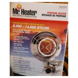 Mr Heater MH12T Propane Heater 8,000-14,000 BTU/HR