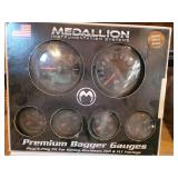 Medallion Premium Bagger Gauges - Harley-Davidson 2000-2003 (6-Gauge Set)